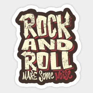 Make some noise Sticker